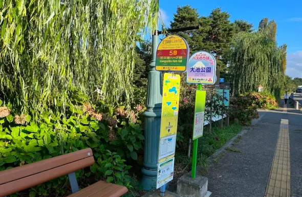 バス停（河口湖ハーブ館）